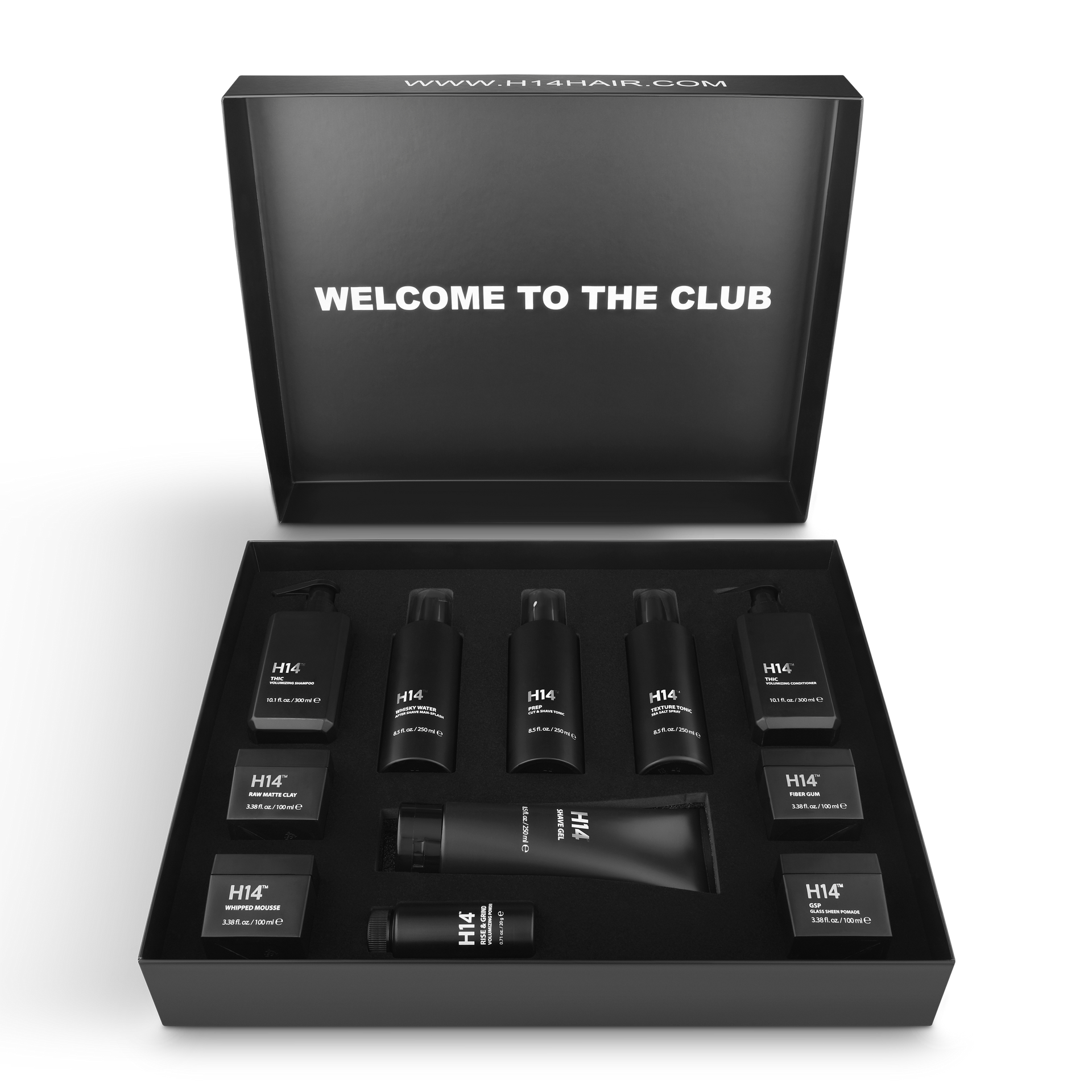 H14 Men's Luxury Grooming & Styling Collection – Complete Set for